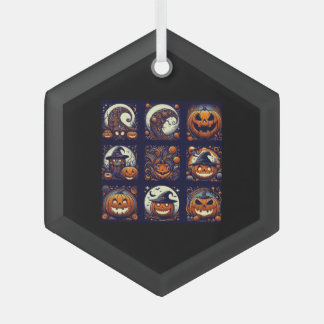 Ornement En Verre Halloween