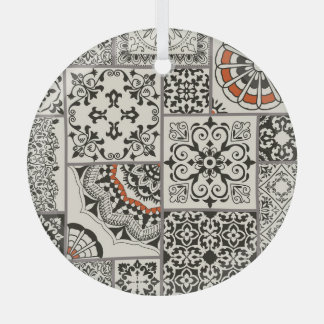 Ornement En Verre Islam Arabe Majolica Carreaux