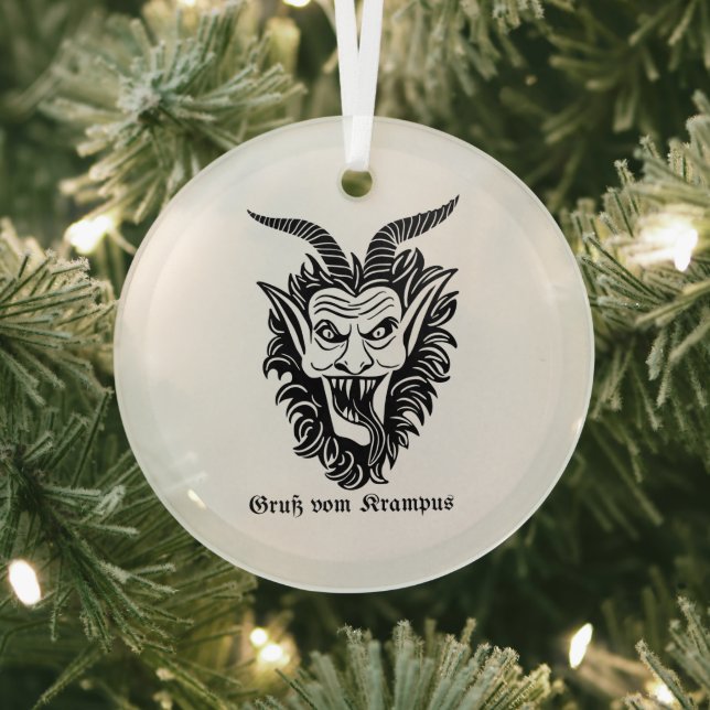 Ornement En Verre Krampus (Insitu)
