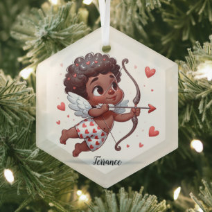 Ornement En Verre Le charme de Cupidon