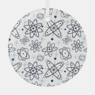Ornement En Verre L'ère atomique : Motifs modernes du milieu du sièc