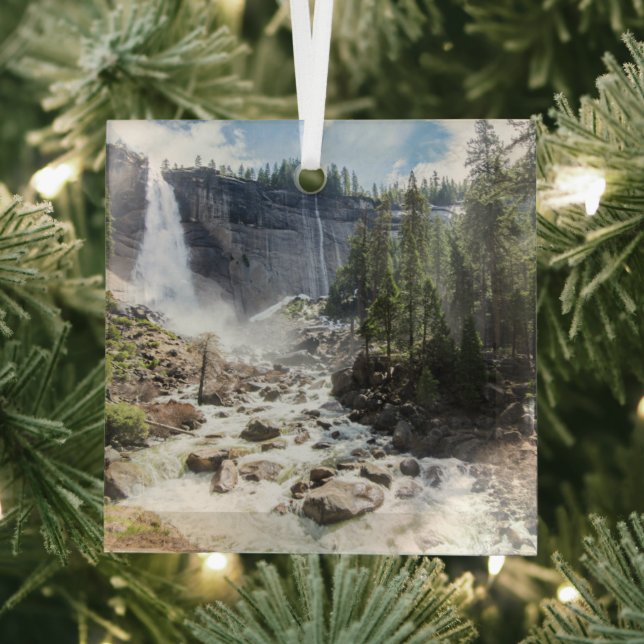 Ornement En Verre Les cascades | Nevada Fall, Yosemite, CA (Insitu)