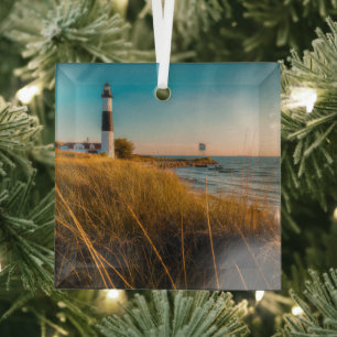 Ornement En Verre Lighthouses   Big Sable Lighthouse Ludington