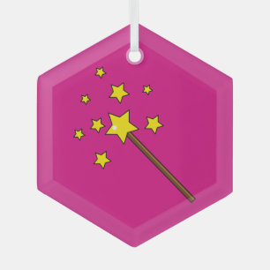 Ornement En Verre Magic Wand