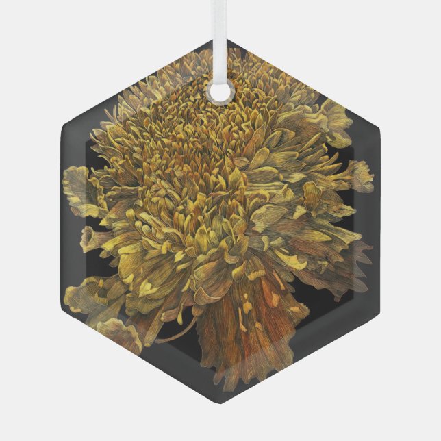 Ornement En Verre Marigold (Recto)