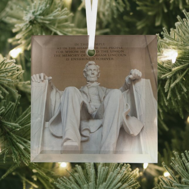 Ornement En Verre Monuments | the Lincoln Memorial (Insitu)