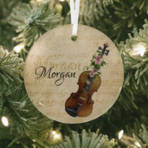Noël Violon Personnalisé
