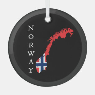 Ornement En Verre Norvège