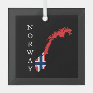 Ornement En Verre Norvège