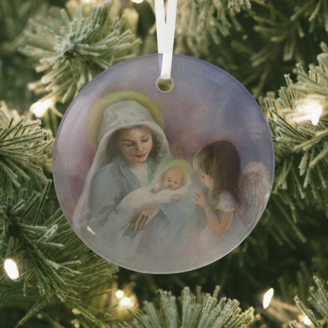 Ornement En Verre O Holy Night (Insitu)