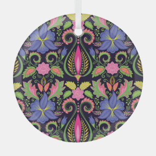 Ornement En Verre Pansy classique : Papier peint Vintage