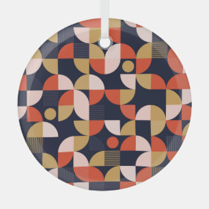 Ornement En Verre Poster d'art en forme simple scandinave