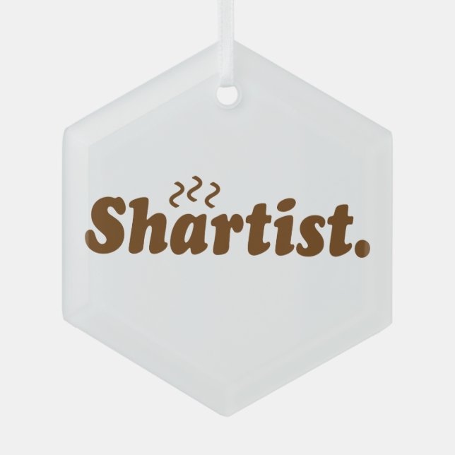 Ornement En Verre Shartist. (Recto)