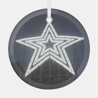 Ornement En Verre Star de Roanoke Virginia