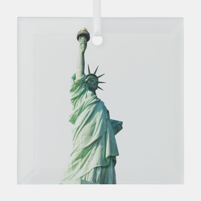 Ornement En Verre Statue de la liberté (Recto)