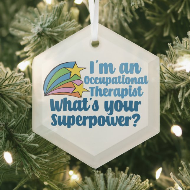 Ornement En Verre Super OT Christmas (Insitu)