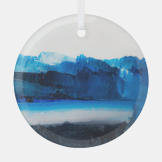 Ornement En Verre Toile Abstraite : Texture Art Moderne.