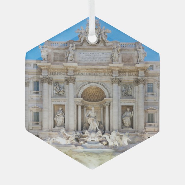 Ornement En Verre Trevi fountain (Recto)