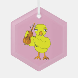 Ornement En Verre Violon Chick