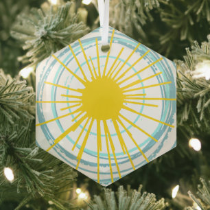 Ornement En Verre Wild and Free You Are My Sunshine