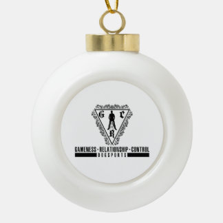 Ornement encadré de flocon de neige