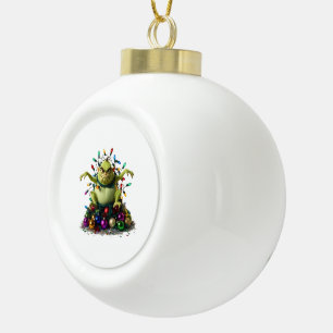 Ornement encadré de flocon de neige