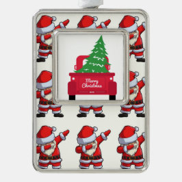 Ornement Encadrement Doré Joyeux salut de Noël