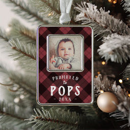 Ornement Encadrement Doré Promoté en Pops | Papy photo bébé