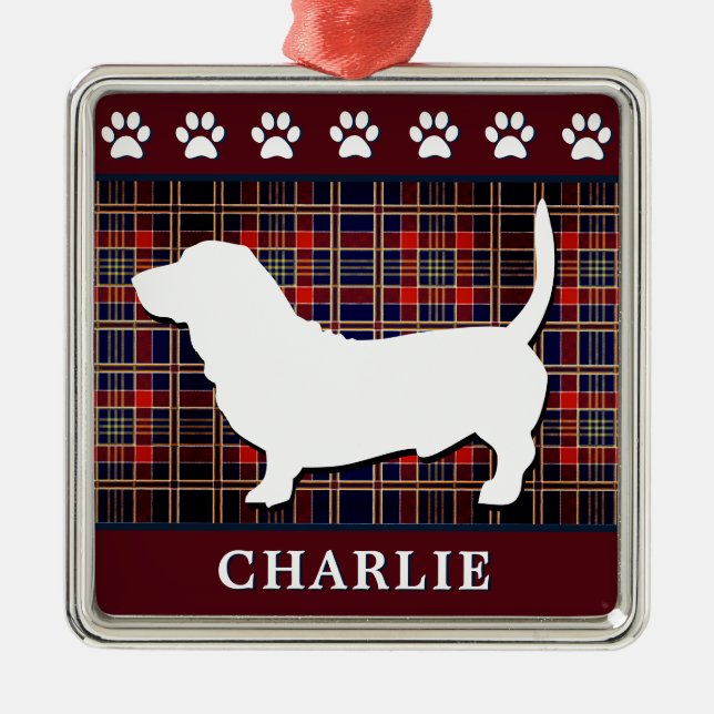 Ornement et empreintes de pattes faits sur (Devant)