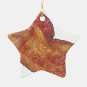 Ornement Étoile En Céramique Bacon
