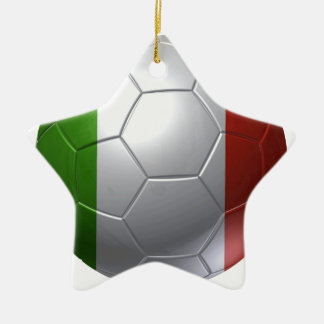 Ornement Étoile En Céramique Ballon italien