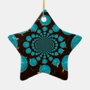 Ornement Étoile En Céramique Créez votre propre Kaleidoscope