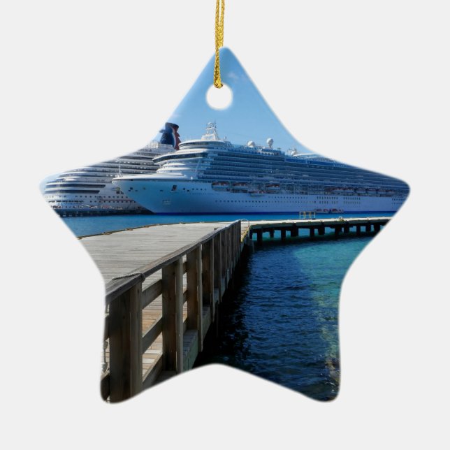 Ornement Étoile En Céramique Cruise.JPG (Devant)