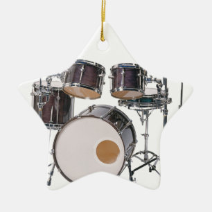 Ornement Étoile En Céramique Drums Tools Percussion Music Concert