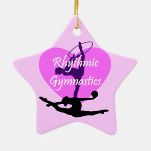 Ornement Étoile En Céramique Gymnastique rythmique