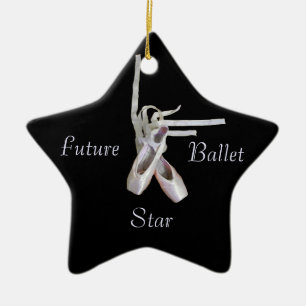 Ornement Étoile En Céramique L'ornement de 'Future Ballet Star'