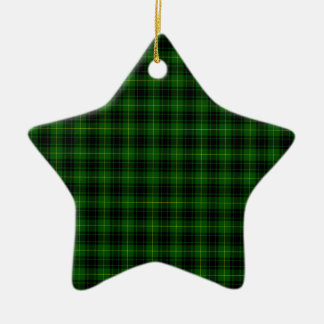 Ornement Étoile En Céramique MacArthur Tartan