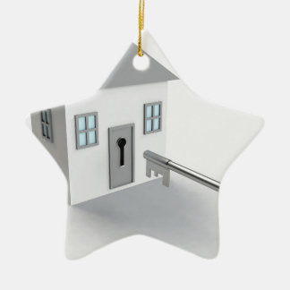 Ornement Étoile En Céramique Maison principale, vrai agent immobilier, se
