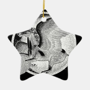 Ornement Étoile En Céramique Marchandises de Pegasus