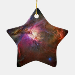 Ornement Étoile En Céramique Orion Nebula (télescope Hubble)