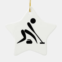 Pictogramme de curling