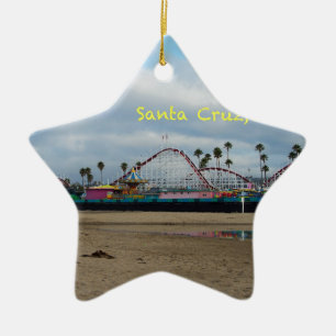 Ornement Étoile En Céramique Santa Cruz la Californie