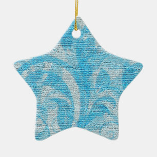 Ornement Étoile En Céramique STAR Christmas Tree Ornament