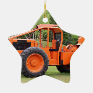 Ornement Étoile En Céramique Treuil de Timberjack