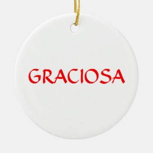 Ornement fait sur commande de Noël de GRACIOSA*