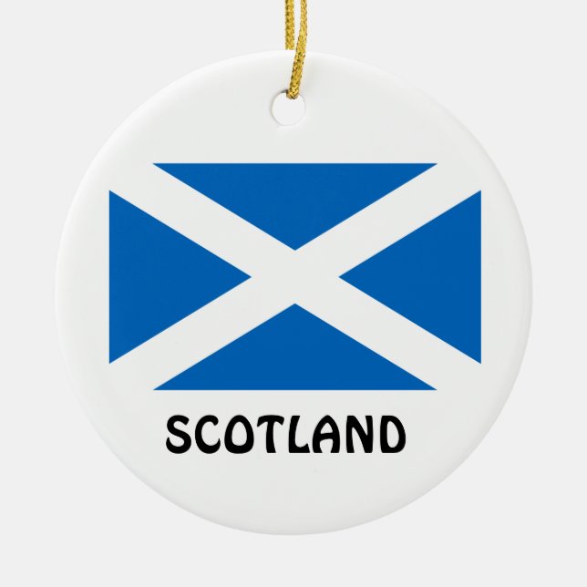 Ornement fait sur commande de Noël de SCOTLAND* (Devant)