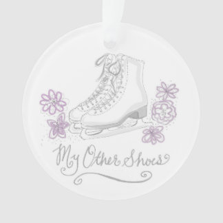 Ornement fait sur commande de patinage artistique