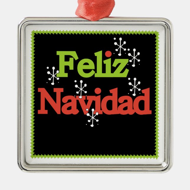 Ornement Feliz Navidad (Devant)