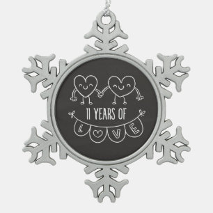 Ornement Flocon De Neige 11e Anniversary Poison de Chalk Hearts