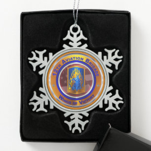 Ornement Flocon De Neige 12th Combat Aviation Brigade 